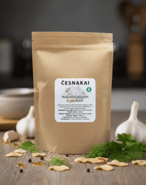 Džiovinti ir smulkinti česnakai 1000 g